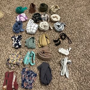 Elegant Women's Scarf Collection - Multicolor